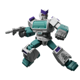 BLOKEES Galaxy 06 Ratchet figure in teal and white