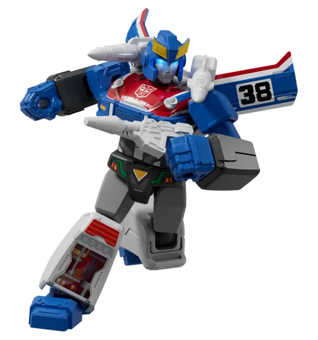 Transformers Blokees Galaxy Version 04 Smokescreen model kit with race car details