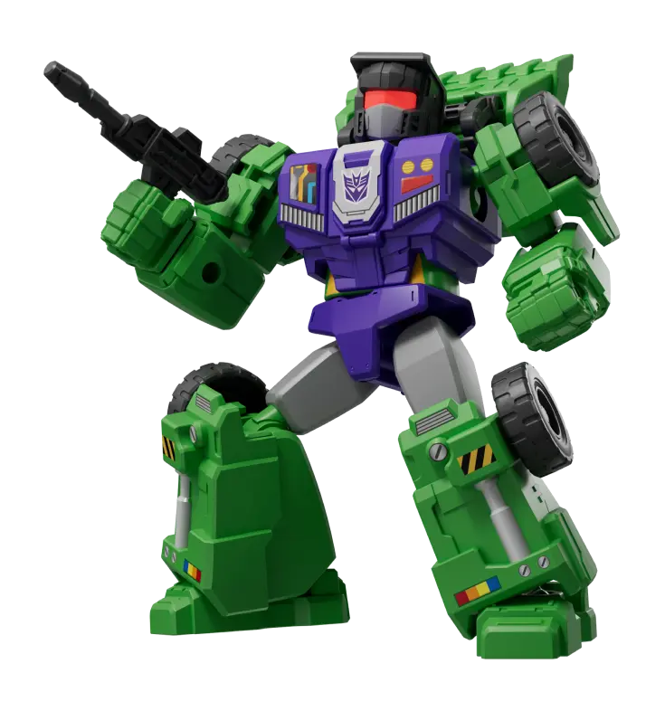Transformers Blokees Plastic Model Kit Galaxy Version 04 Fractured Space-Time Series Blindbox