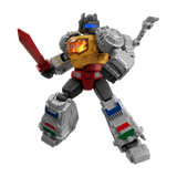 Transformers Blokees Shining Version 02 Grimlock model kit figure with sword and chest detail.
