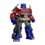 Transformers Blokees Shining Version 02 Optimus Prime model kit with iconic red and blue armor.