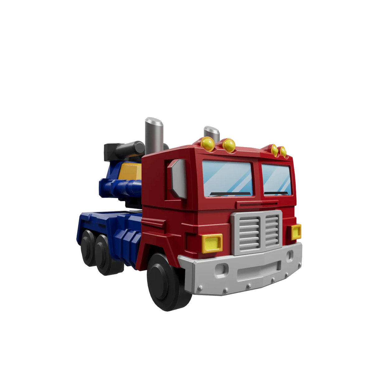 Transformers Blokees Defender Version 01 Galaxy Shining Optimus Prime Vehicle