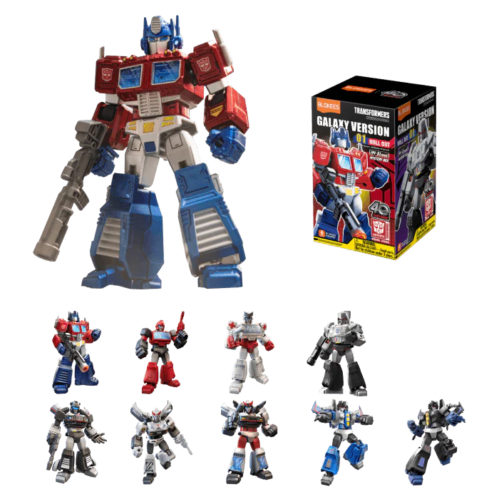 Transformers Blokees Plastic Model Kit Galaxy Version 01 Roll Out
