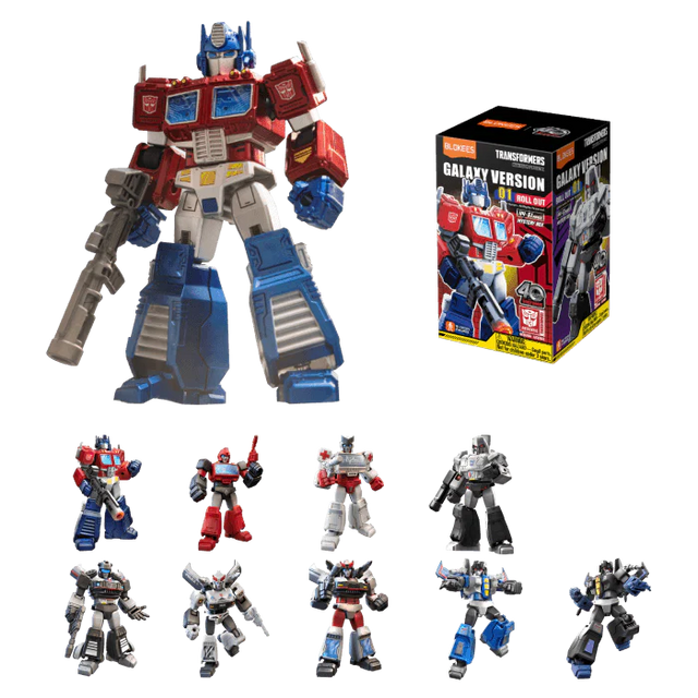 Transformers Blokees Plastic Model Kit Galaxy Version 01 Roll Out