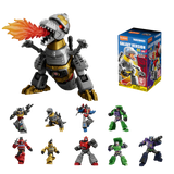Transformers Blokees Plastic Model Kit Galaxy Version 02 SOS