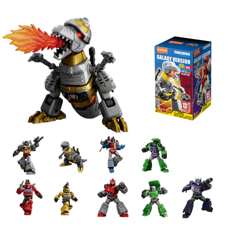 Transformers Blokees Plastic Model Kit Galaxy Version 02 SOS