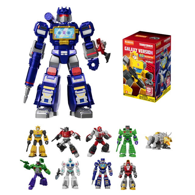 Transformers Blokees Plastic Model Kit Galaxy Version 03 The Autobot Run