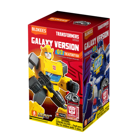 Transformers Blokees Plastic Model Kit Galaxy Version 03 The Autobot Run