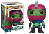 Trap Jaw Funko Pop! Vinyl 487 Masters of the Universe figure in box packaging