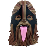 8 inch Thrashbacca Original Brown resin designer figure front view by IBREAKTOYS