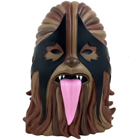 8 inch Thrashbacca Original Brown resin designer figure front view by IBREAKTOYS