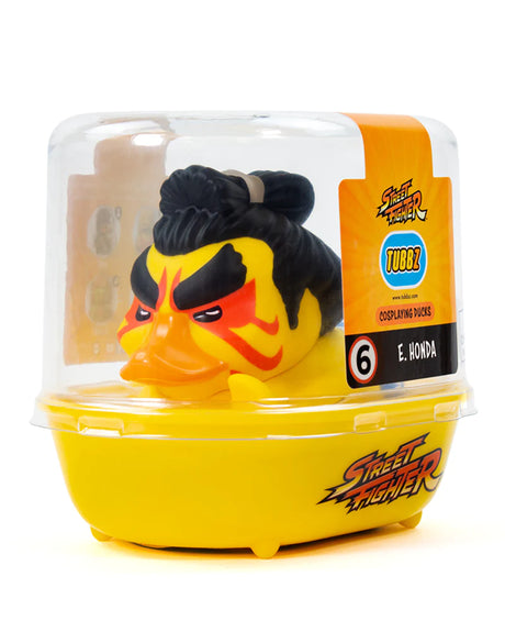 E. Honda TUBBZ in Street Fighter display tub