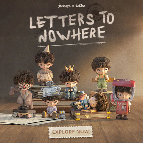 Ukio Letters to Nowhere designer toy series figures by Jotoys