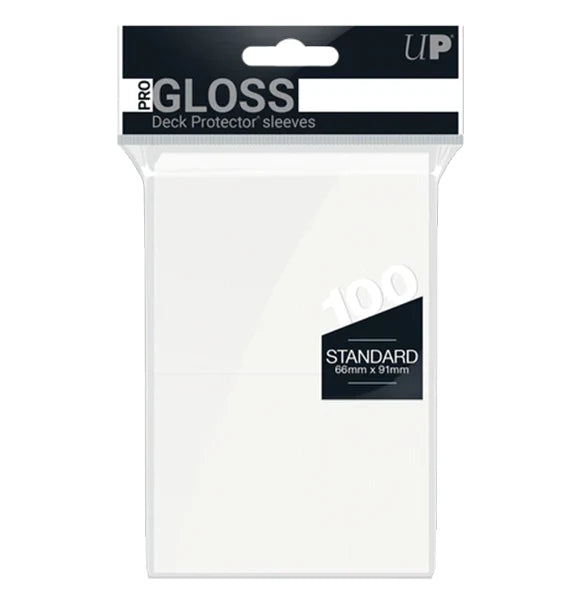 Ultra Pro Pro-Gloss Deck Protector Sleeves 100 pack for standard trading cards
