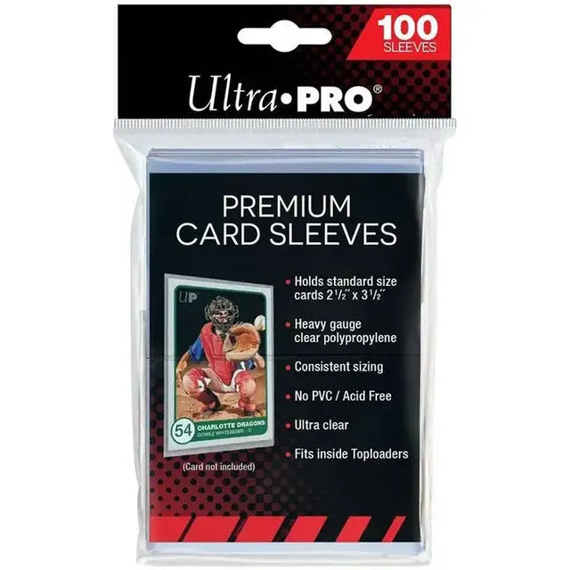 Ultra Pro Premium Soft Card Sleeves 100 pack for Pokémon and trading cards