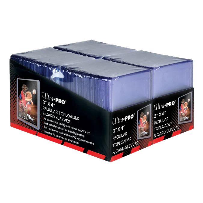 Ultra Pro 35pt Toploaders & Card Sleeves – 200 Pack