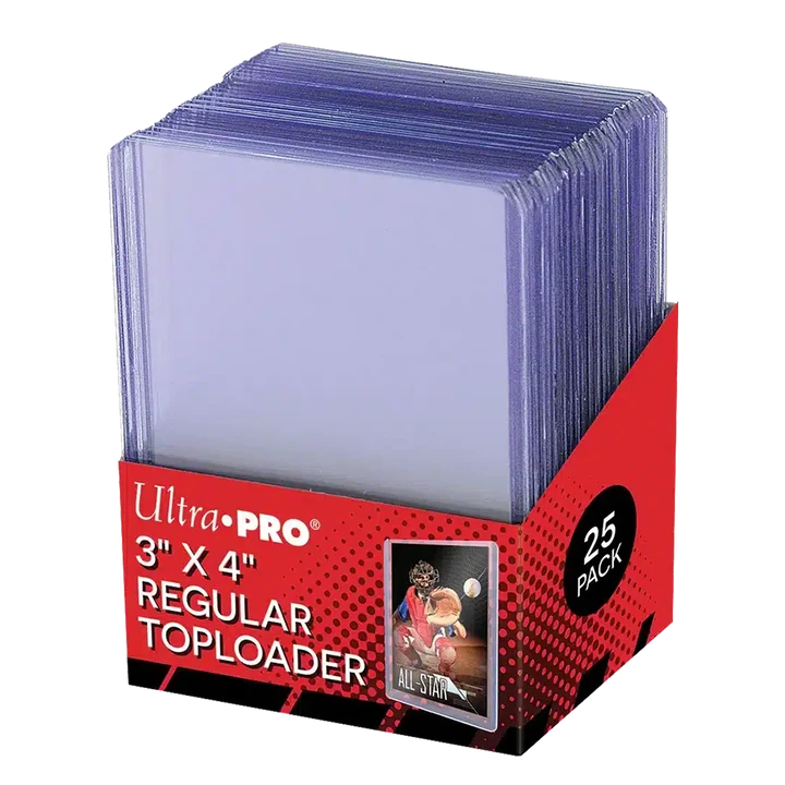 Ultra Pro 35pt Regular Toploaders 3x4 inch 25 pack for trading cards