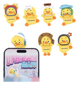 Upset Duck Status Display Duck vinyl figure character lineup with different costume variants
