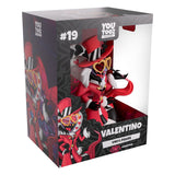 Valentino Youtooz Hazbin Hotel vinyl figure in retail box packaging