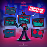 Hazbin Hotel Vox Youtooz vinyl figure with full faceplate set