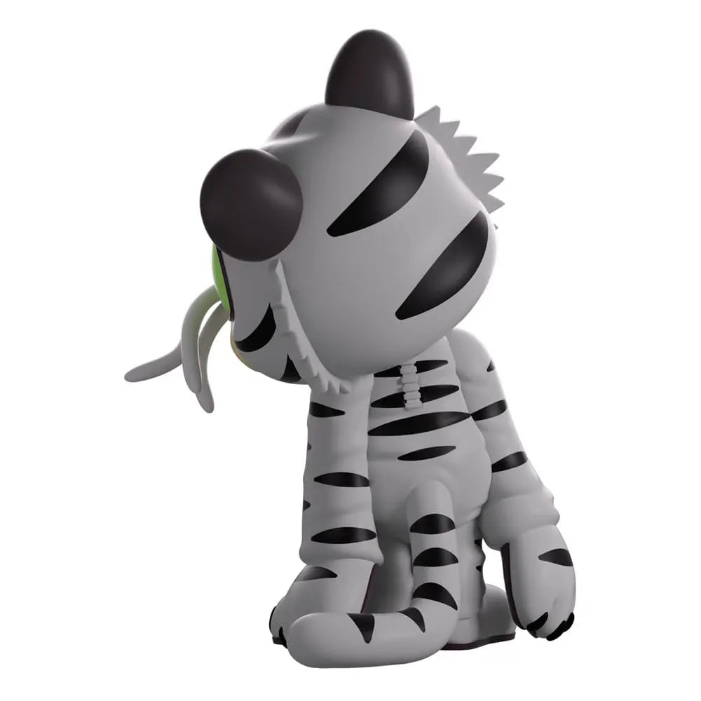 White Tiger Youtooz Five Nights at Freddys figure back view with tail and striped body