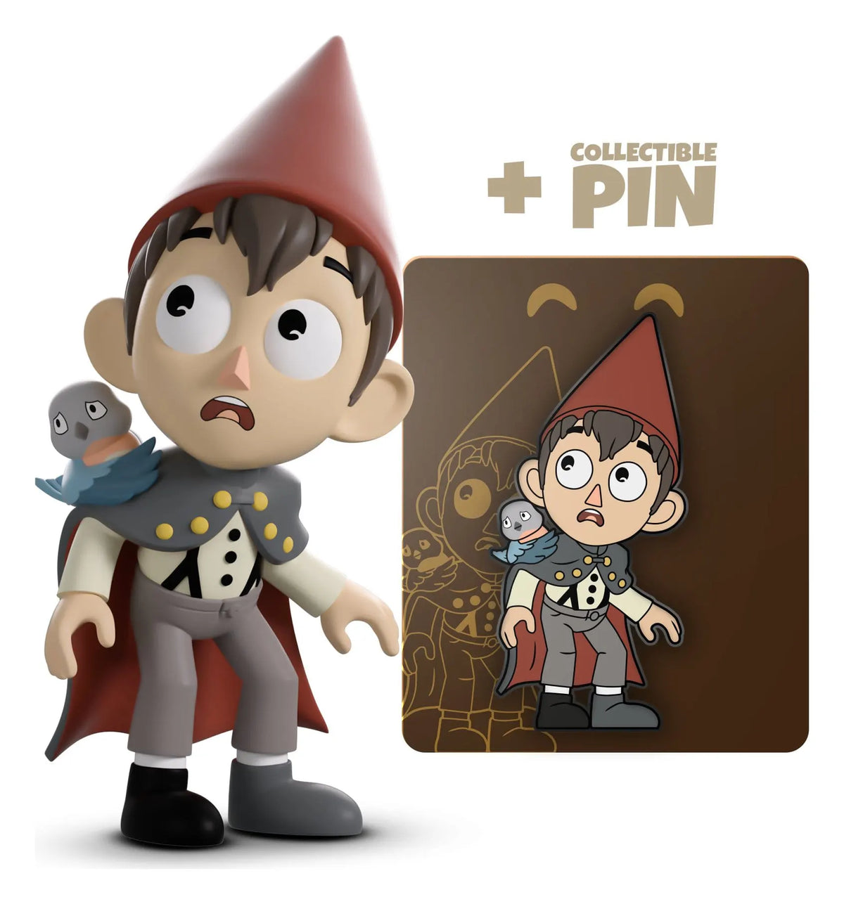 1. Wirt Over The Garden Wall Youtooz figure with collectible pin