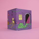 wizard of barge dumpster fire vinyl figure box