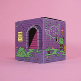 wizard of barge dumpster fire vinyl figure box