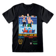 WWE John Cena You Can’t See Me Pixel T-Shirt black 100% cotton officially licensed wrestling tee