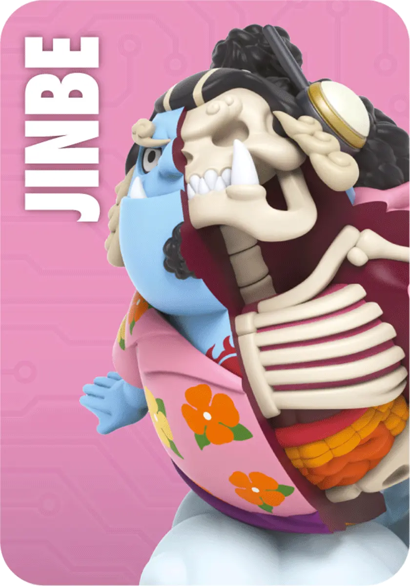 XXRAY Jinbe One Piece Egghead Arc Series figure blind box