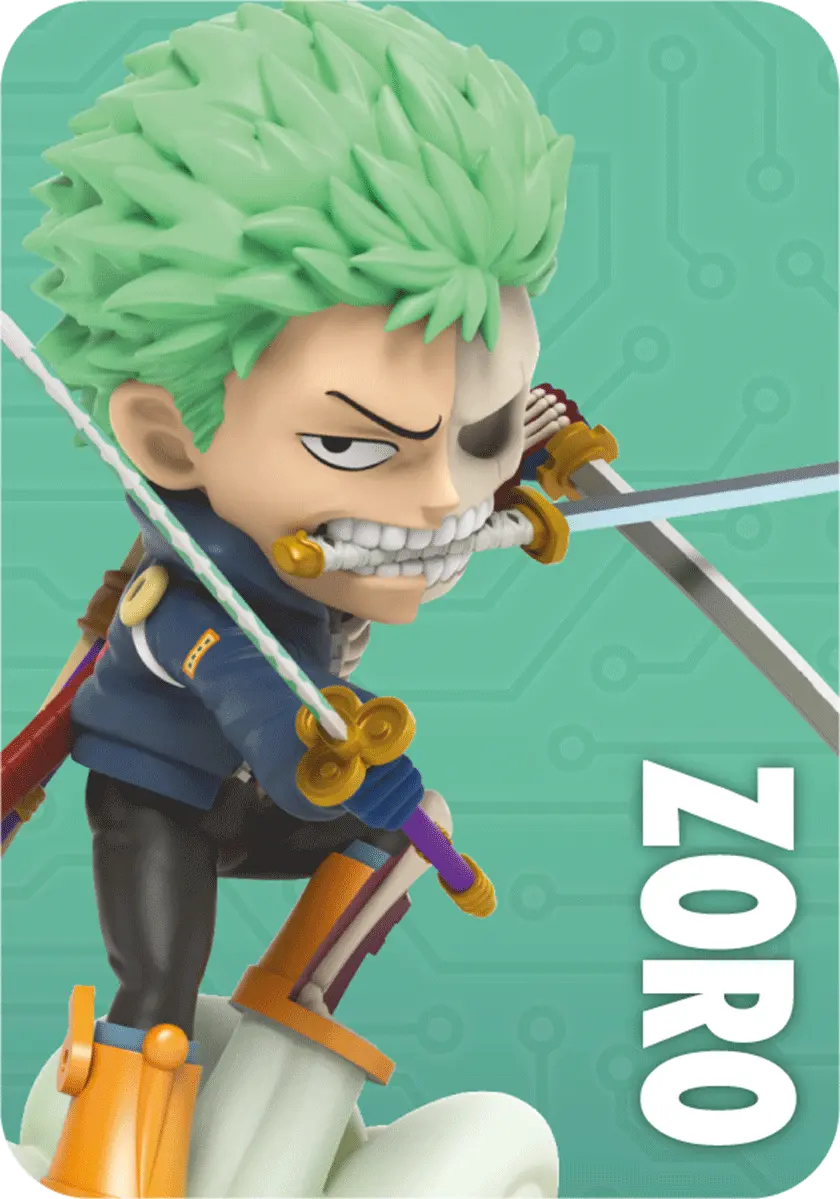 XXRAY One Piece Egghead Arc Series Part 1 Zoro blind box figurine
