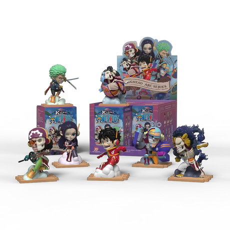Complete XXRAY One Piece Egghead Arc Series Part 1 blind box figures display