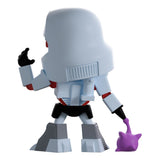 Megatron Youtooz Transformers vinyl figure rear view with Energon Mace