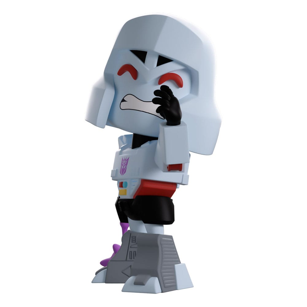 Youtooz Megatron Transformers figure with Decepticon chest logo