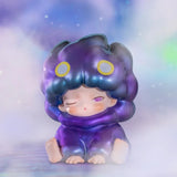 Purple cosmic Yumo figure with shimmering galaxy colors.