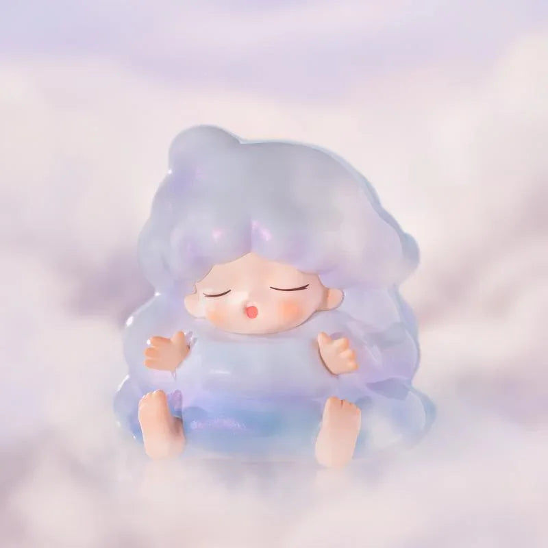 Yumo My Day cloud figure sitting peacefully in soft pastel clouds.