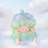 Yumo My Day blind box packaging in light blue cloud design.