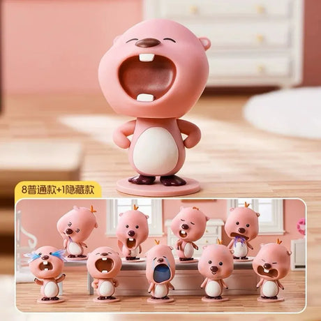 Zanmang Loopy bobble head figure with wide open mouth expression