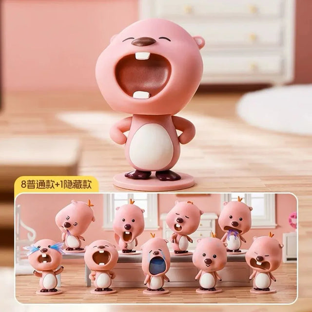 Zanmang Loopy bobble head figure with wide open mouth expression