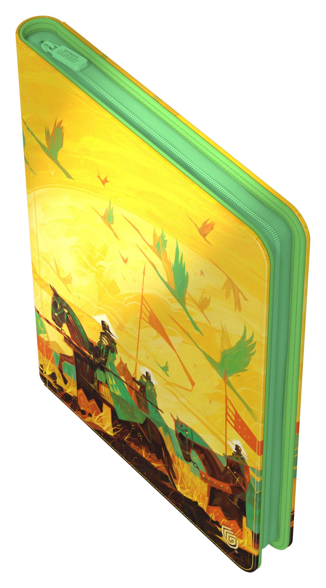 Ultimate Guard Zipfolio 360 Xenoskin binder zipper close-up