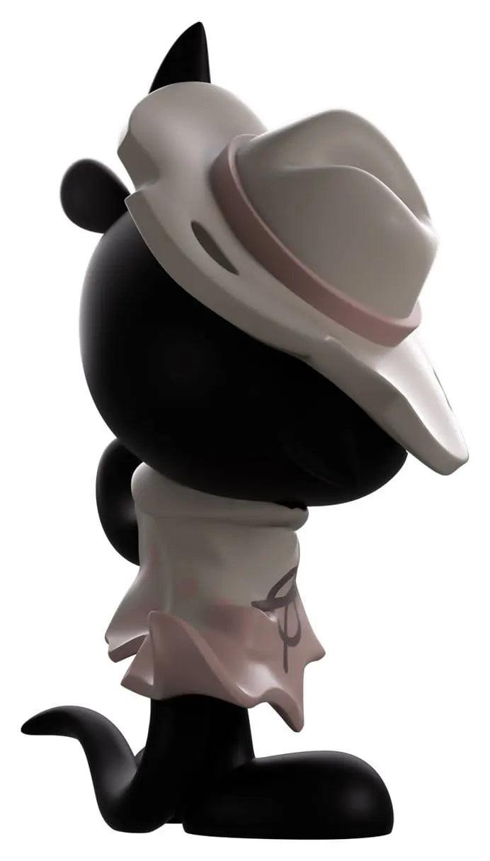 Zodiac Mewgenics Youtooz collectible side view with tattered poncho and cowboy hat