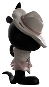 Zodiac Mewgenics Youtooz collectible side view with tattered poncho and cowboy hat