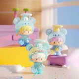 Mouse-themed Bubble Bath Series Baby figures with sparkling transparent details