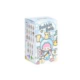 zZoton Bubble Bath Series Baby blind box packaging artwork featuring pastel bath-time themed characters
