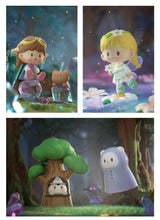 Crystal Angel hidden figure and Flower Fairy hidden figure from the zZoton Magic Adventure Series