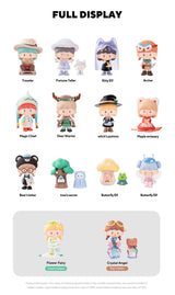 Complete zZoton Magic Adventure Series Blind Box lineup featuring regular and hidden edition fantasy characters
