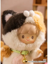 Zzoton My Little Cat Plush Blind Box - Blessing Cat hidden edition with red and blue details