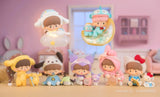 Complete zZoton Sanrio Characters Preparation Before Bedtime Series lineup featuring Sanrio-inspired bedtime figures