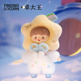 Star Hood themed Winter's Small Joys plush figure wearing a fluffy star-shaped winter costume