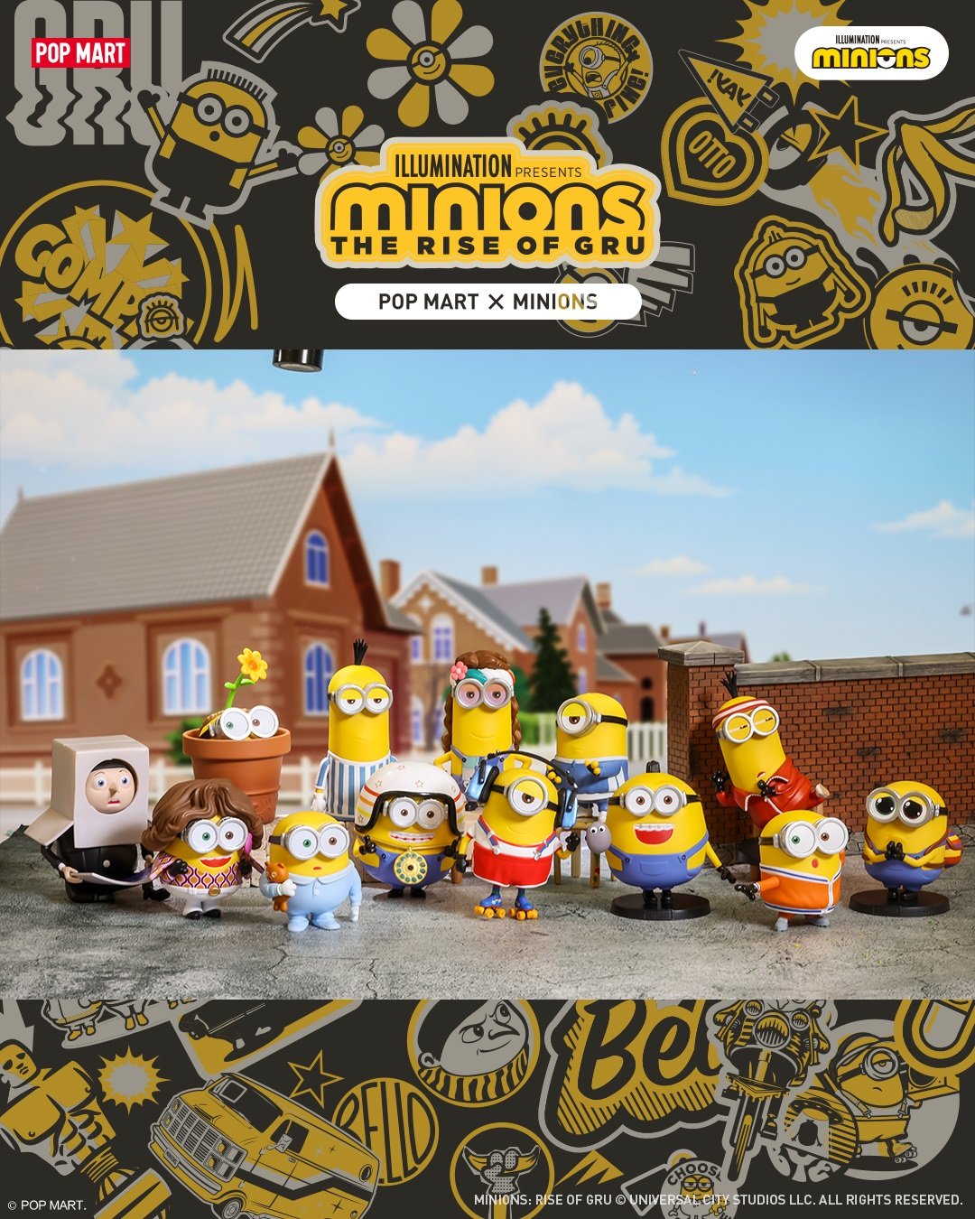 Pop Mart Minions - Rise of Gru (1 x Blindbox)